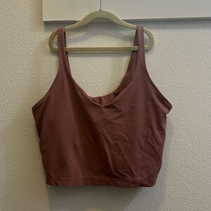 Lululemon Align Tank Dusty Rose size 8
